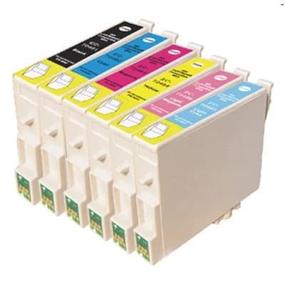 Epson T0481-T0482-T0483-T0484-T0485-T0486 BKCMLMYLY 1